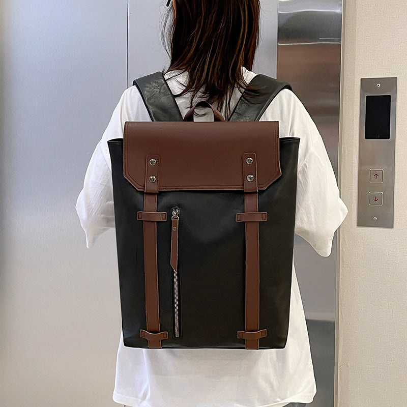 College Student Wear-resistant Durable Simple Casual Fashion Backpack