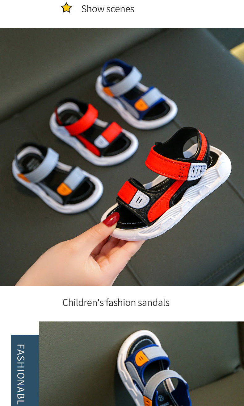 Boys Soft Soles Baby Beach Shoes For Students Leisure(Available)