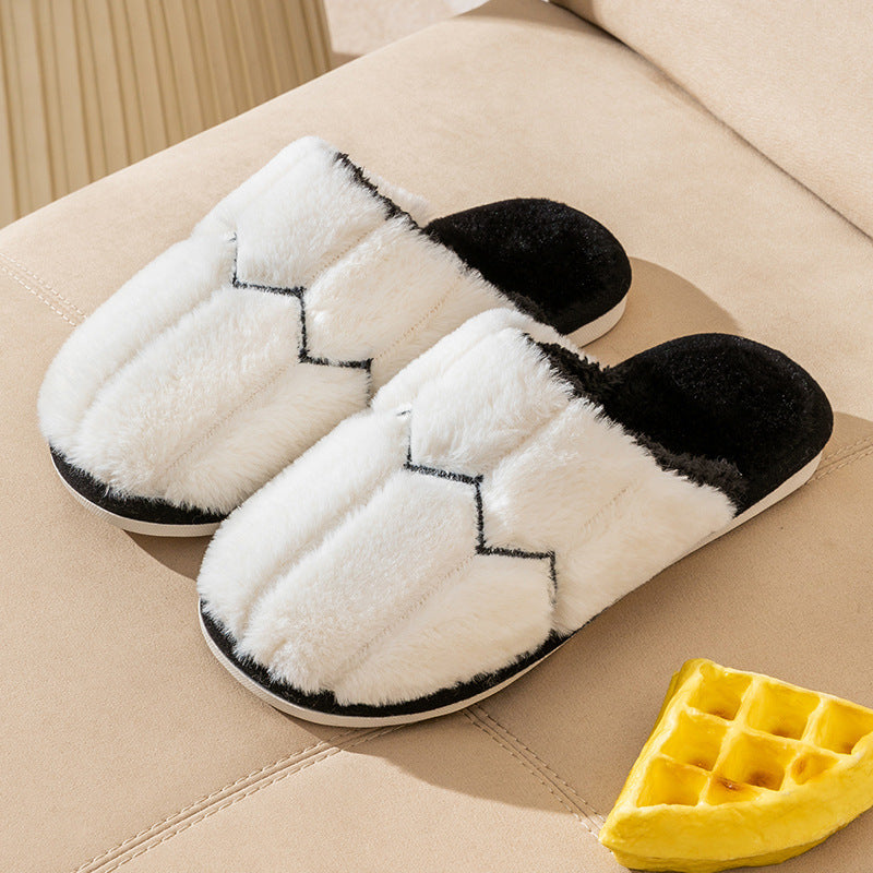 Cotton Slippers Women's Winter Household