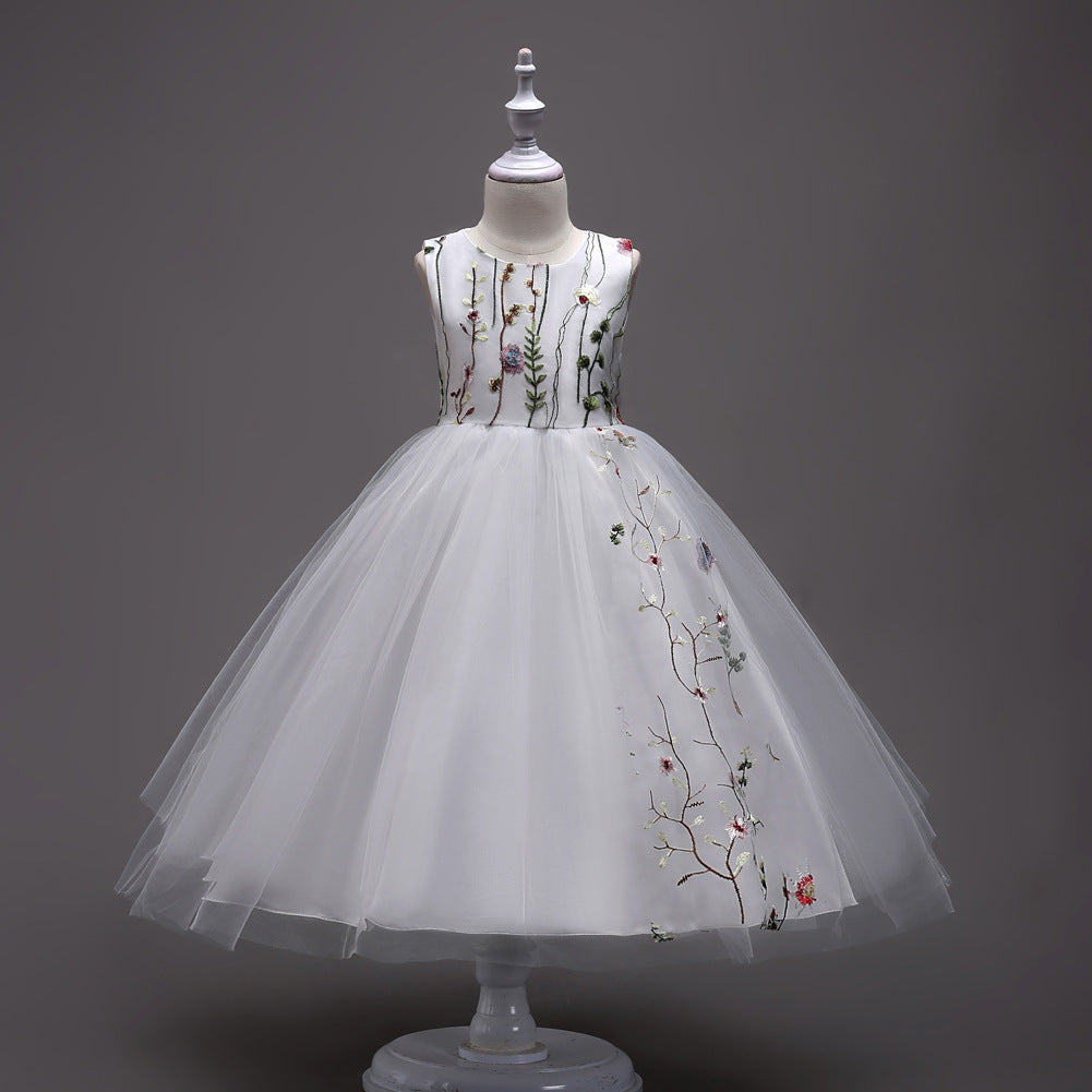 Embroidered Kids Dress