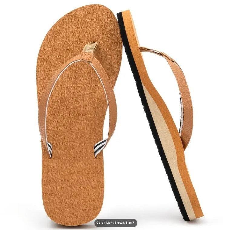 Women's Arch Support Comfortable Yoga Mat Walking Flip-flops