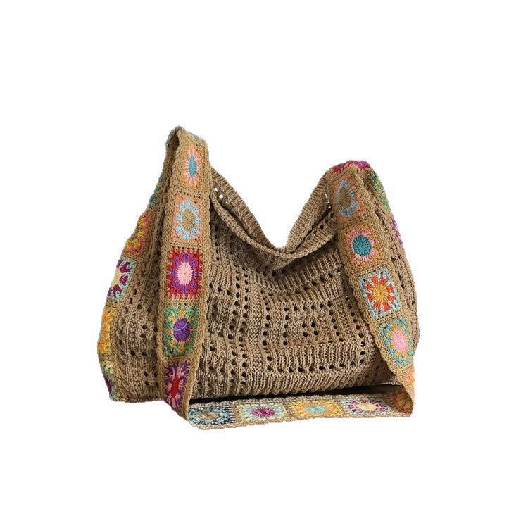 New Knitted Bag Large Capacity Women