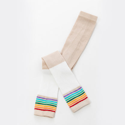 New Color Blocking Girls' Baby Pants