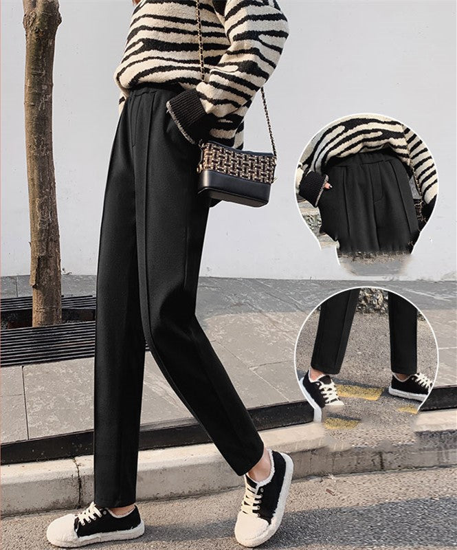 Women's straight thin harem pants