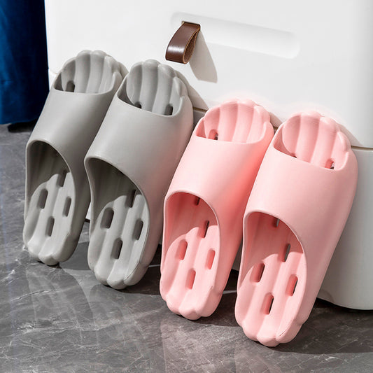 Men's Bathroom Hollow-out Quick-drying Eva Slippers