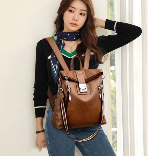 Anti-theft Password Backpack Women's Large Capacity