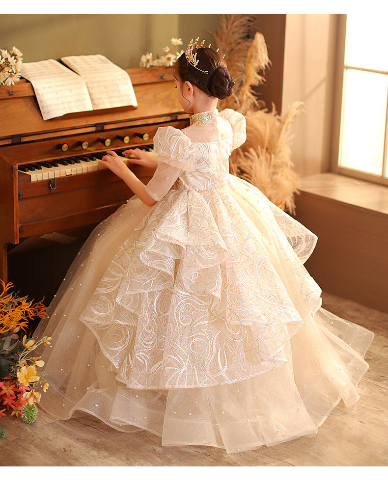 Princess  Little Girl Host Children Dress
