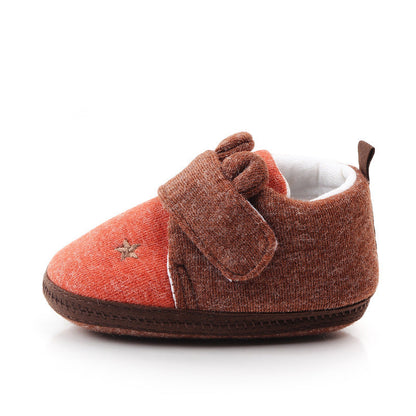 Newborn cotton baby shoes with soft soles