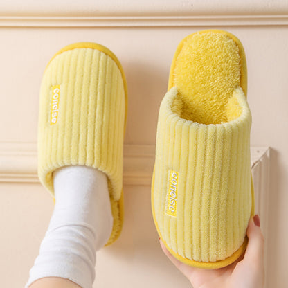 Cotton Slippers Women's Winter Household