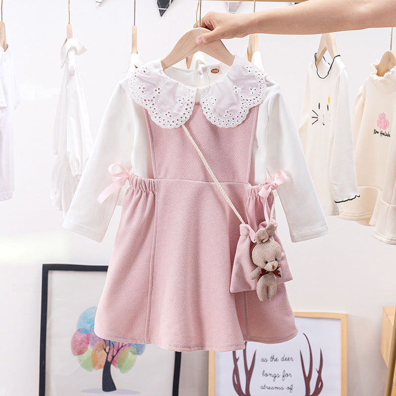 Spring And Autumn New Children Dress