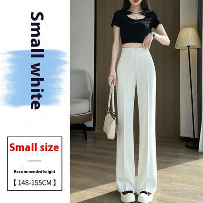 Women's High Waist Slimming And Straight Casual Wide Leg Pants