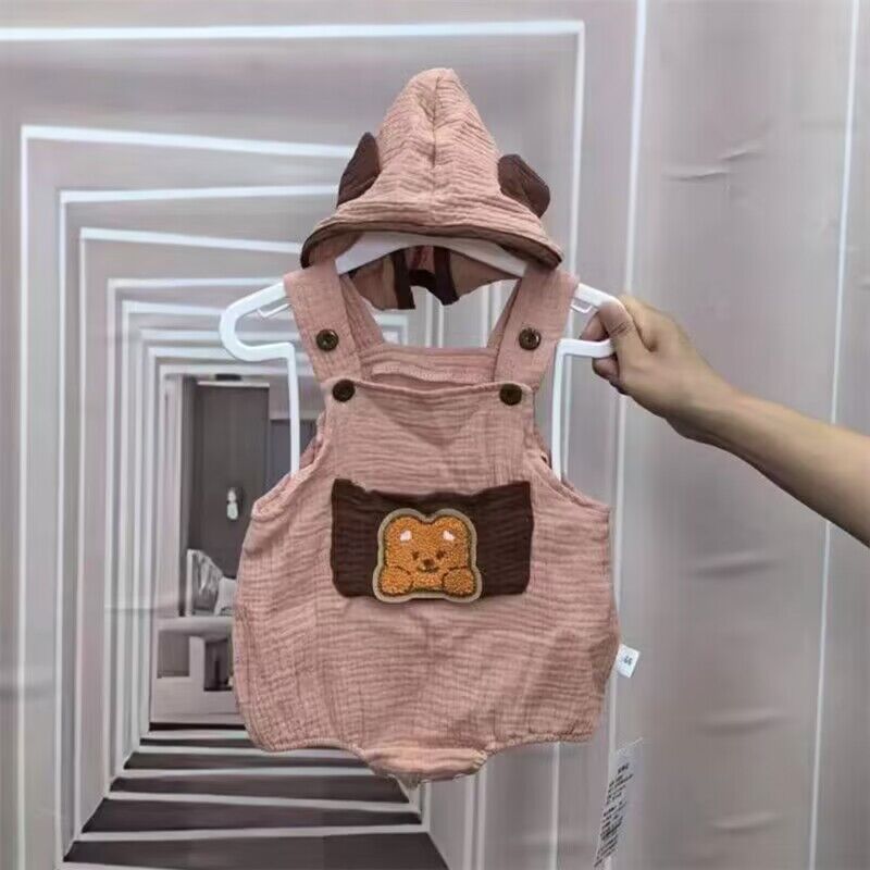 Super Cute Onesie Thin Breathable Strap Triangle Rompers