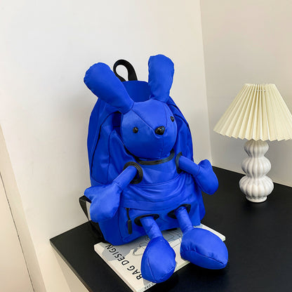 Doll Women's Backpack Trendy Cool Rabbit Travel Backpack