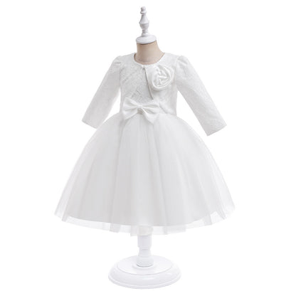 New Girls' Catwalk Dress Two-piece Suit