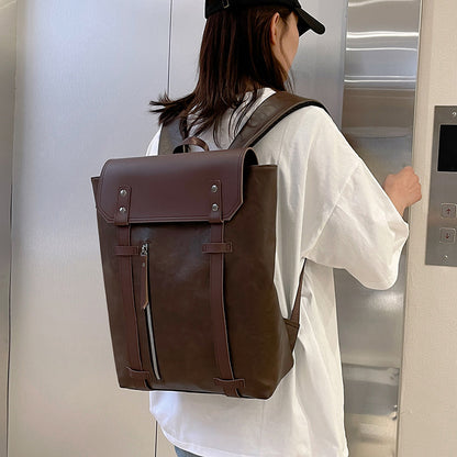 College Student Wear-resistant Durable Simple Casual Fashion Backpack