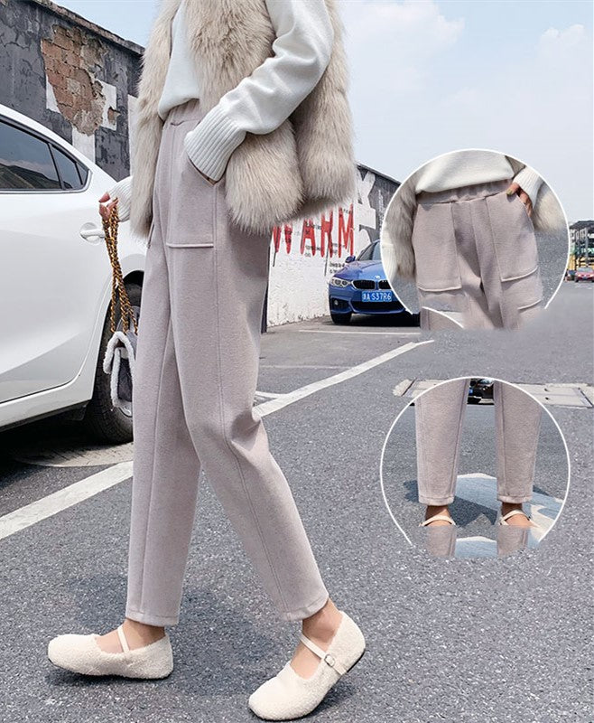 Women's straight thin harem pants