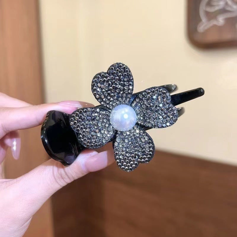 Temperament Entry Lux Bun Small Jaw Clip Advanced Sense