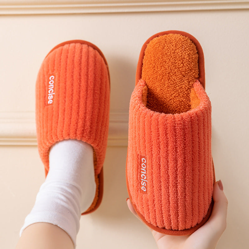 Cotton Slippers Women's Winter Household