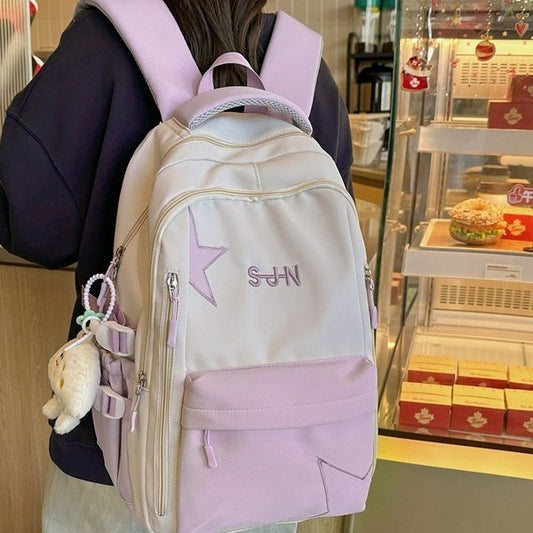 Mori Style Large Capacity Korean College Simple Fashion All-match Backpack