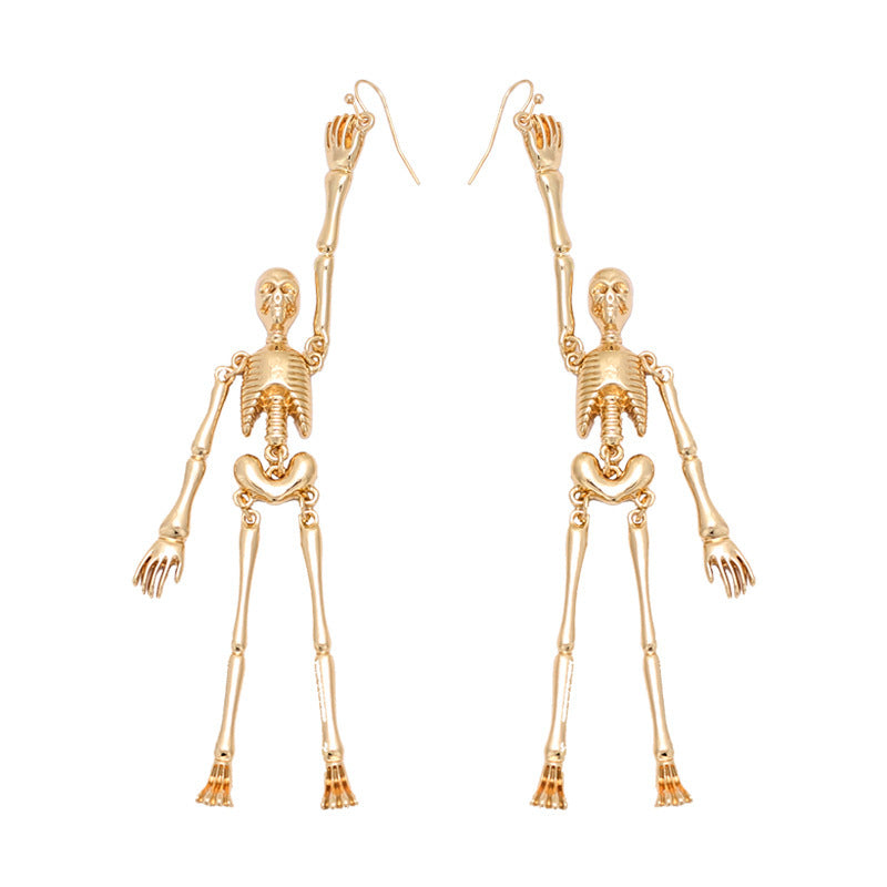 Skull alloy earrings earrings women