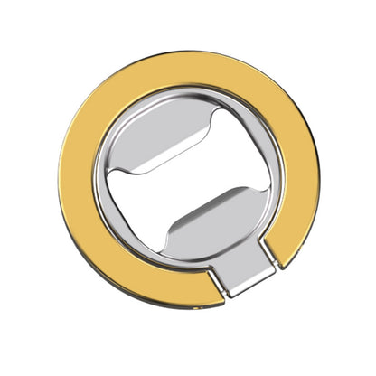 Metal Ring Buckle Creative Magnetic Powerful Adhesive Type Metal Cellphone Holder