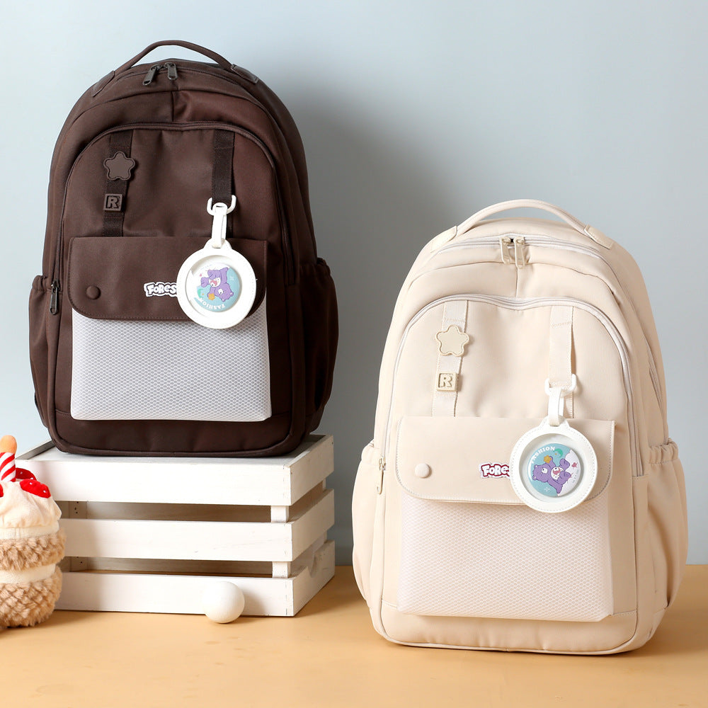 Fashion Campus High School And College Student Lightweight Casual Backpack