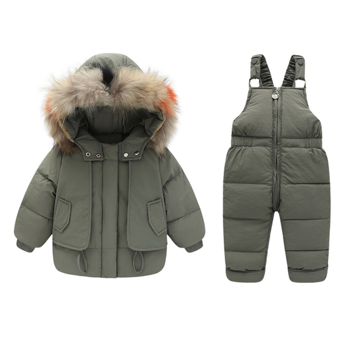 Winter Baby Boy's Down Jacket Suit