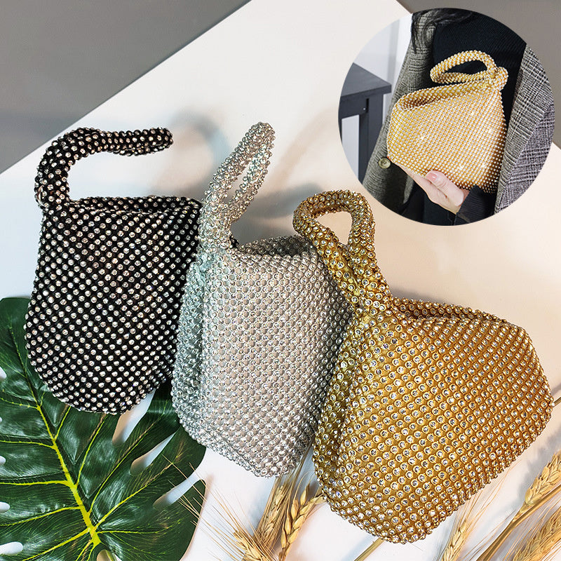 Portable Rhinestone Party Evening Bags(Available)