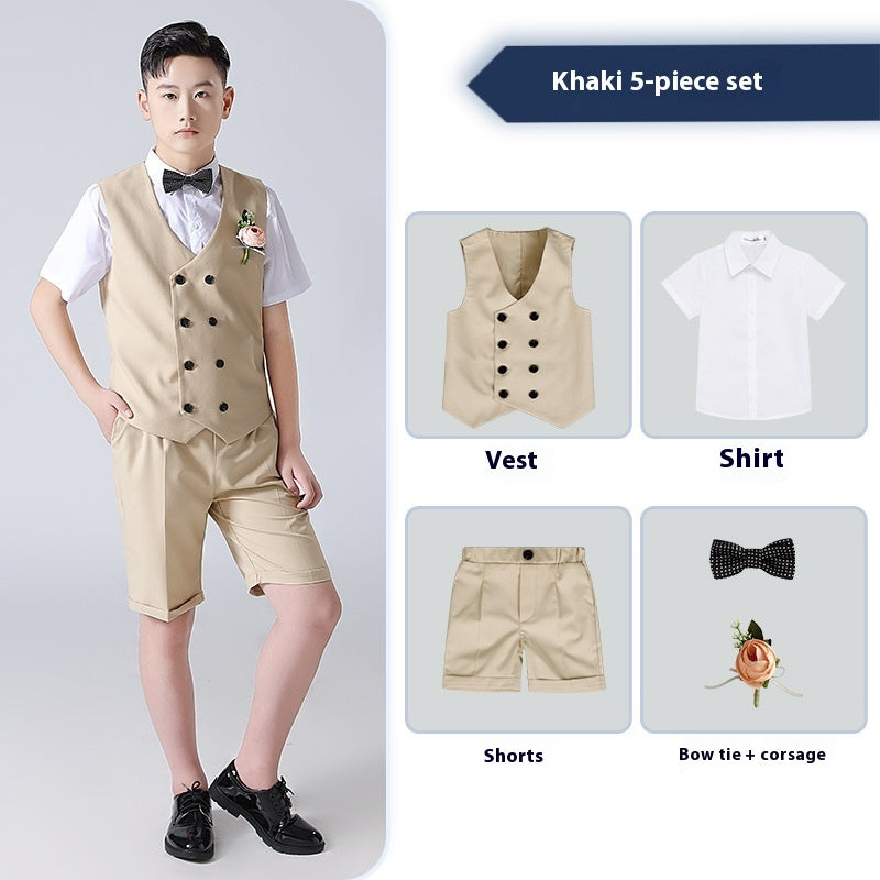 Boys' Plus-sized Plus Size Suit Performance Dress