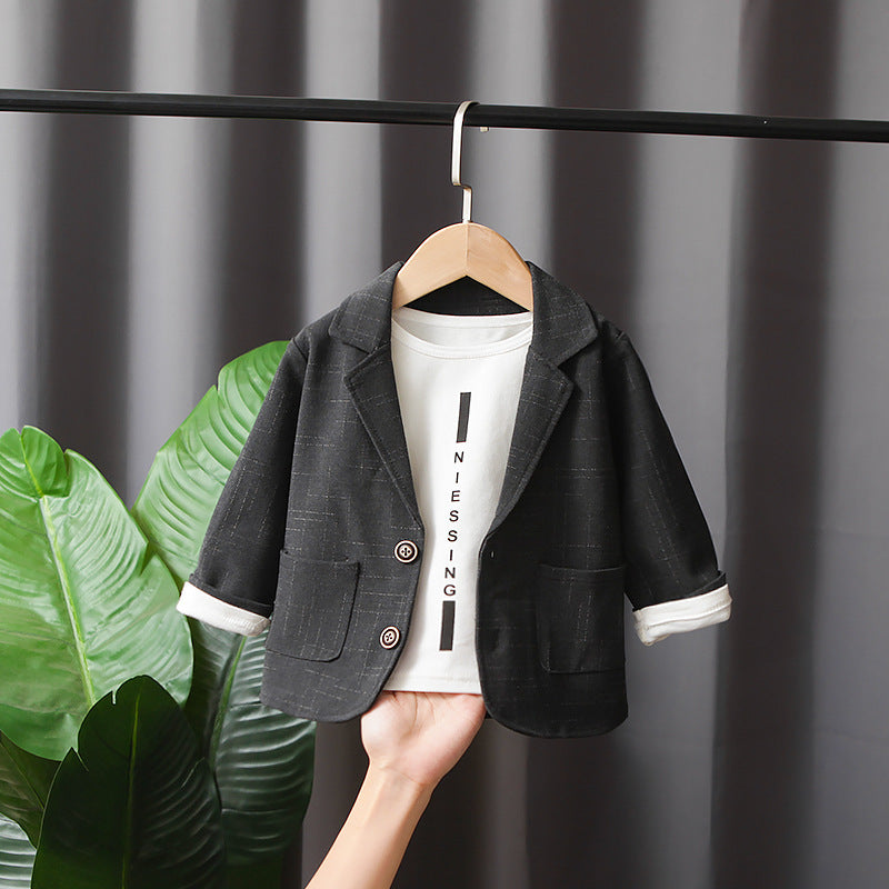 Boy's Suit Two Pieces Children Clothes Spring And Autumn (Available)