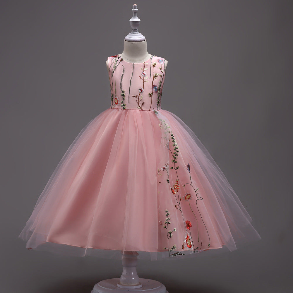 Embroidered Kids Dress