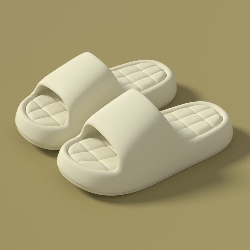 Women's Thick-soled Home Slippers Summer Indoor Non-slip Soft-soled Shoes (Available)