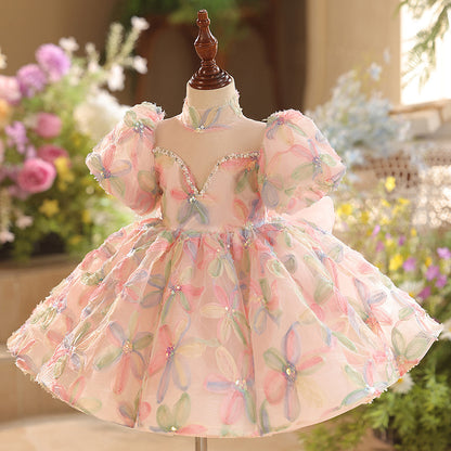Catwalk Fashion Personalized Children Princess Dress