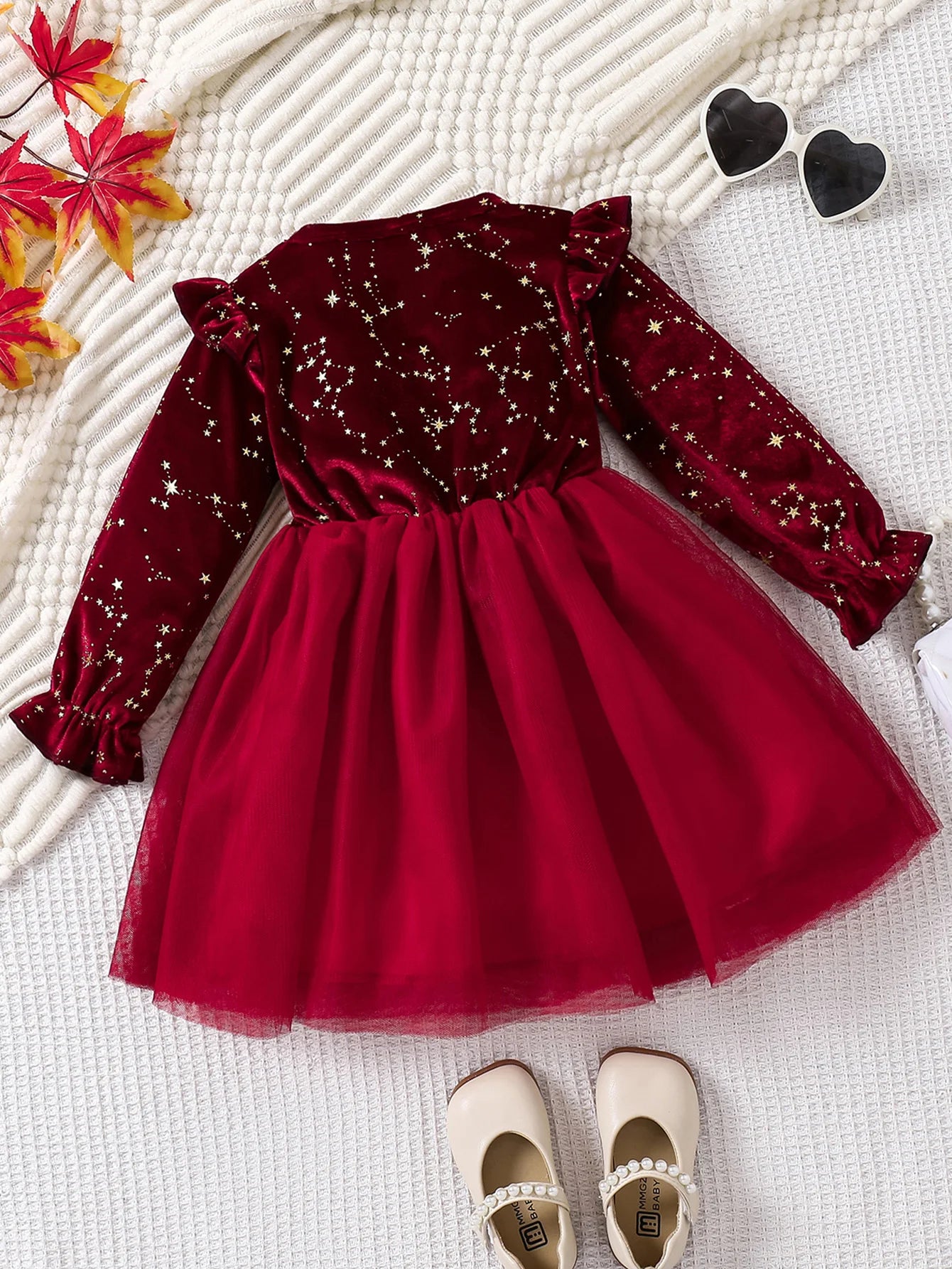 toddler winter dress Miipat Baby Girls Velvet Dress Toddler Girl Long Sleeve Fall Winter Dress 3-4 Years Green | Buy Now with Express International Delivery