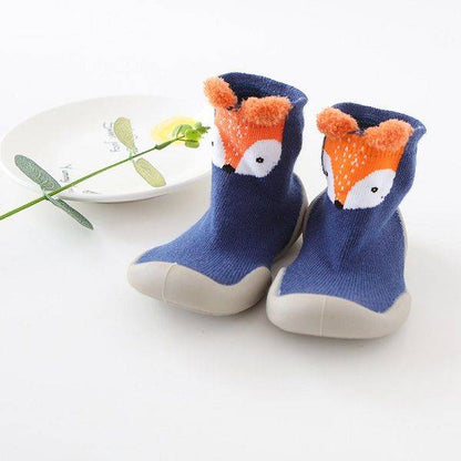 Cute cartoon animals toddler baby socks shoes