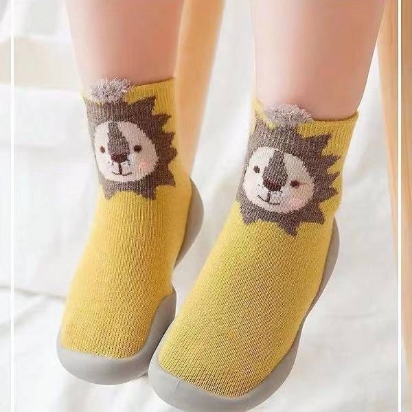 Cute cartoon animals toddler baby socks shoes (Copy)