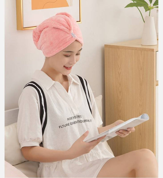 Women Head Hair Towel