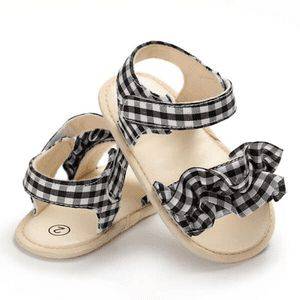 Newborn Baby Girl's Floral Sandals (0 To 12Months)