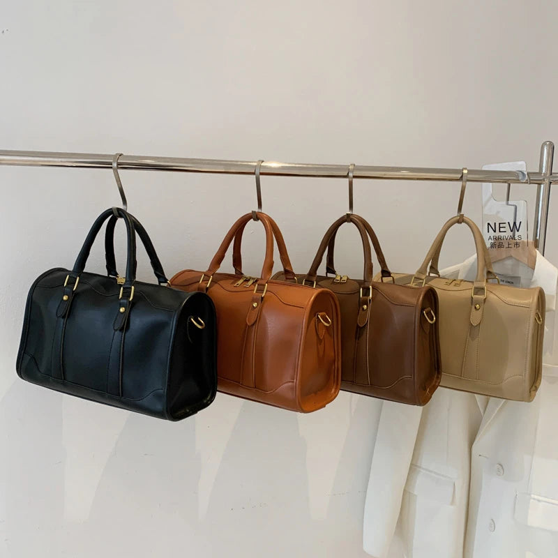Women's Bags Large Capacity Travel Bag Sports Gym Bag Outdoor Shoulder Crossbody Bag Weekend Duffle Bag Female Handbag and Purse