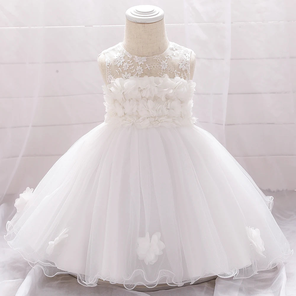 Toddler Girl Party Dresses Baby Dress For Girls  Birthday Princess Dress Christening Gown Infant Baptism Vestidos Clothes