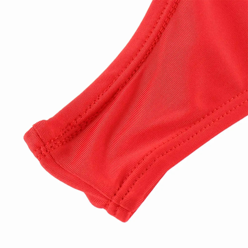 Classic Cut Short Bottoms Biquini Swim Ladies Swimsuit Women Briefs Bikini Bottom Side Ties Brazilian Thong Swimsuit
