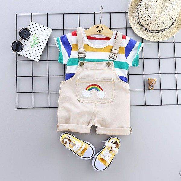 New Fashion Summer Boys Clothing Dress Sets