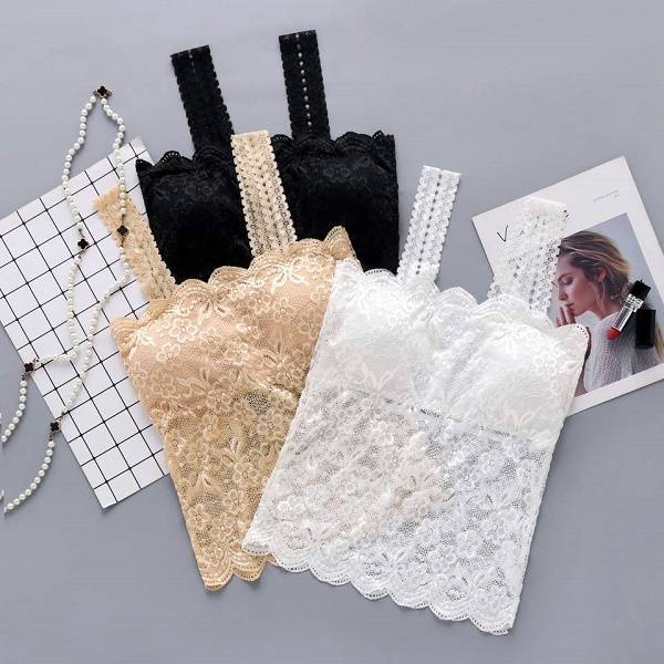 Beautiful Back Wrap Chest Belt Chest Pad Base Anti-running Light Women's Suit Camisole Underwear