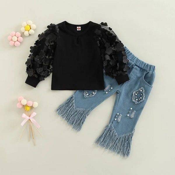 Baby Fashion Western Dress Set