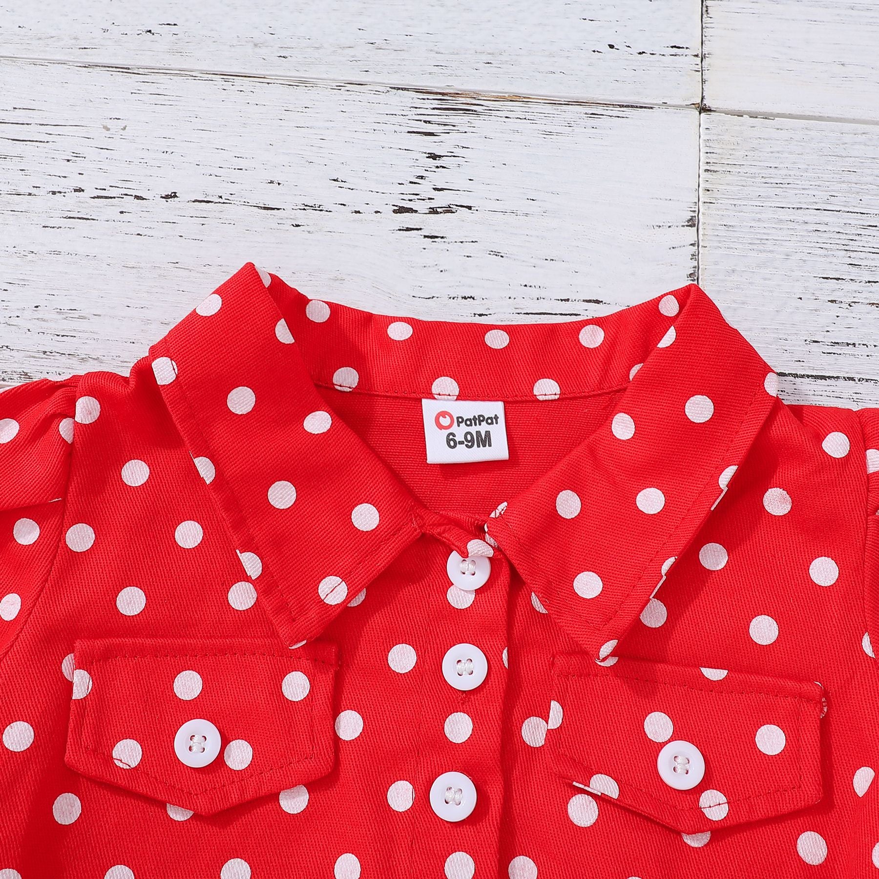 girls skirt suit baby and toddler sling mesh bow dress + polka dot lapel Tops