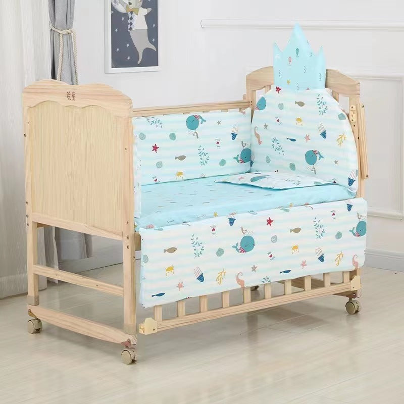 Baby Cot Baby Bed Children's Crib With Mosquito Net