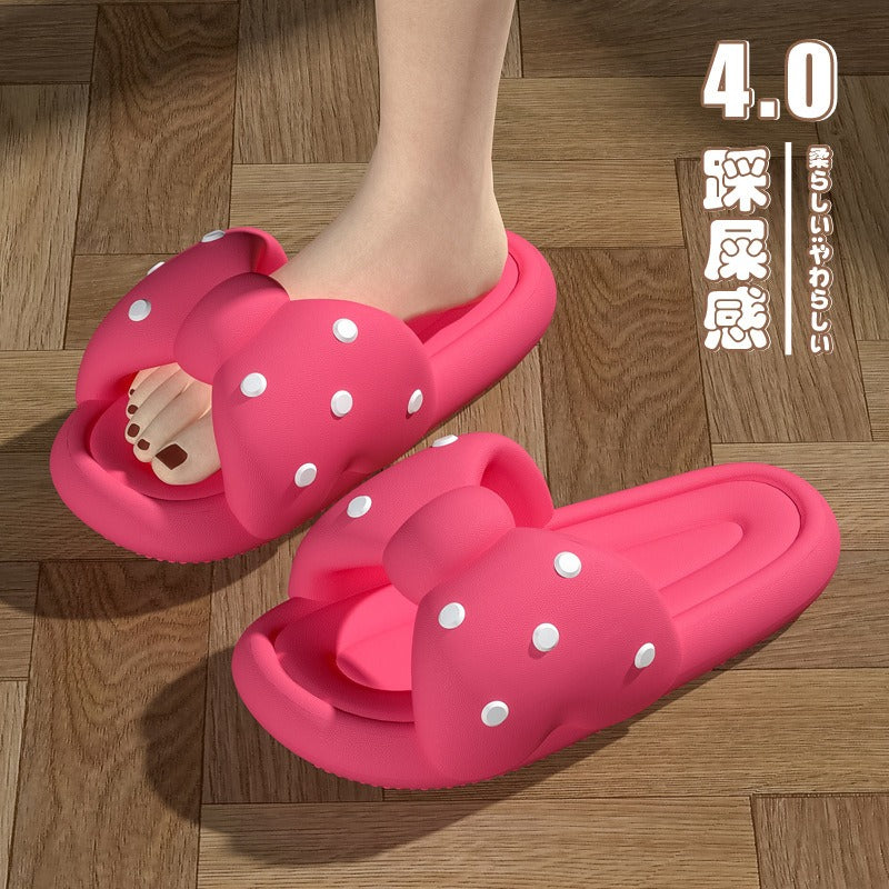 Bowknot slippers for women summer cute Sandal