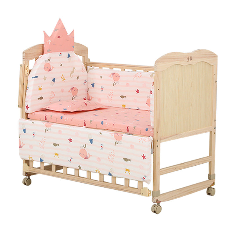 Baby Cot Baby Bed Children's Crib With Mosquito Net