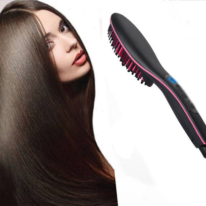 LED display hair comb wet and dry dual-use straight hair comb electric magic comb hair straightener straight artifct