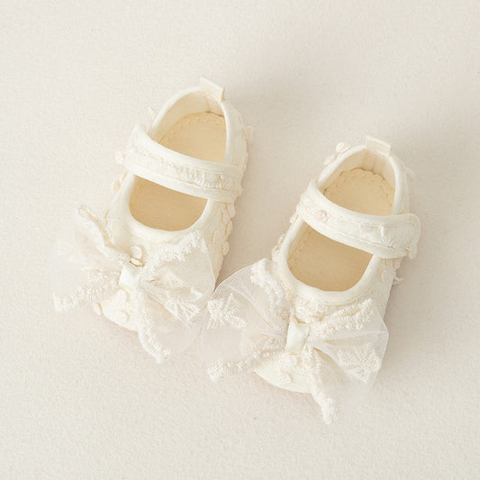 Infant Korean Style Bow Princess Shoes